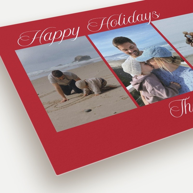 Elegant Signature Holiday Card