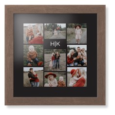 Modern Gallery Monogram of Nine