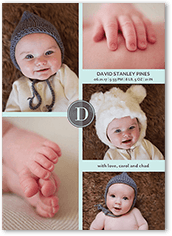 Contemporary Monogram Boy