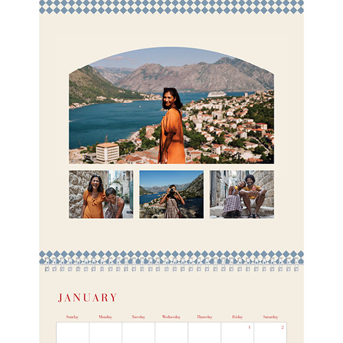 Framed Mementos Calendar