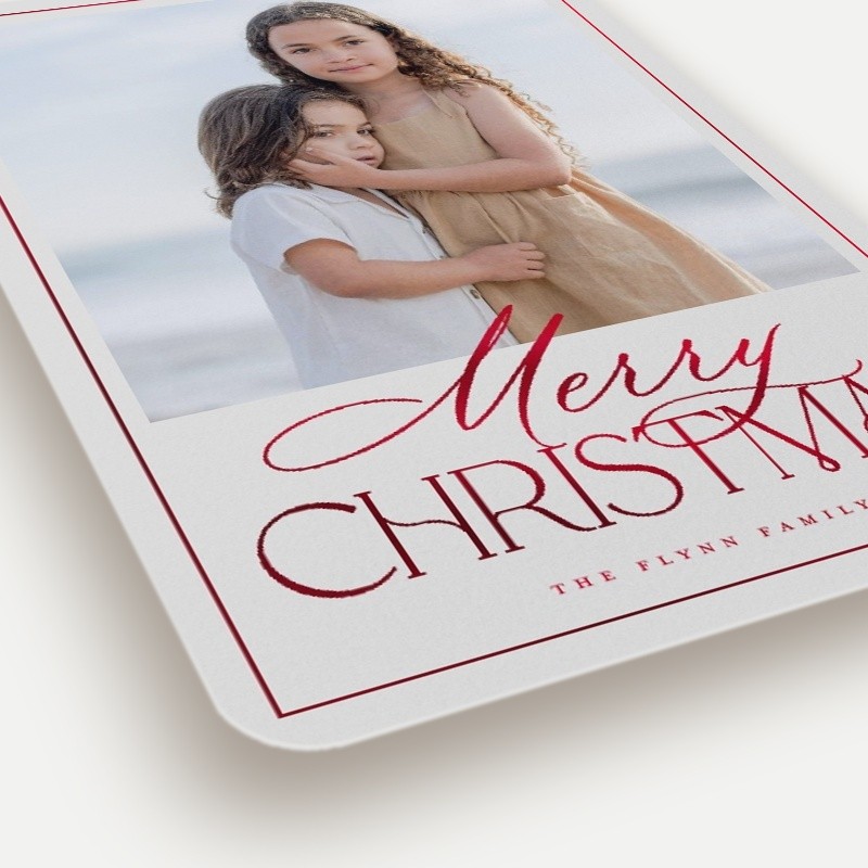 Refined Collage Holiday Card