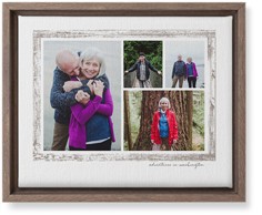 Brushed Border Collage Of Four