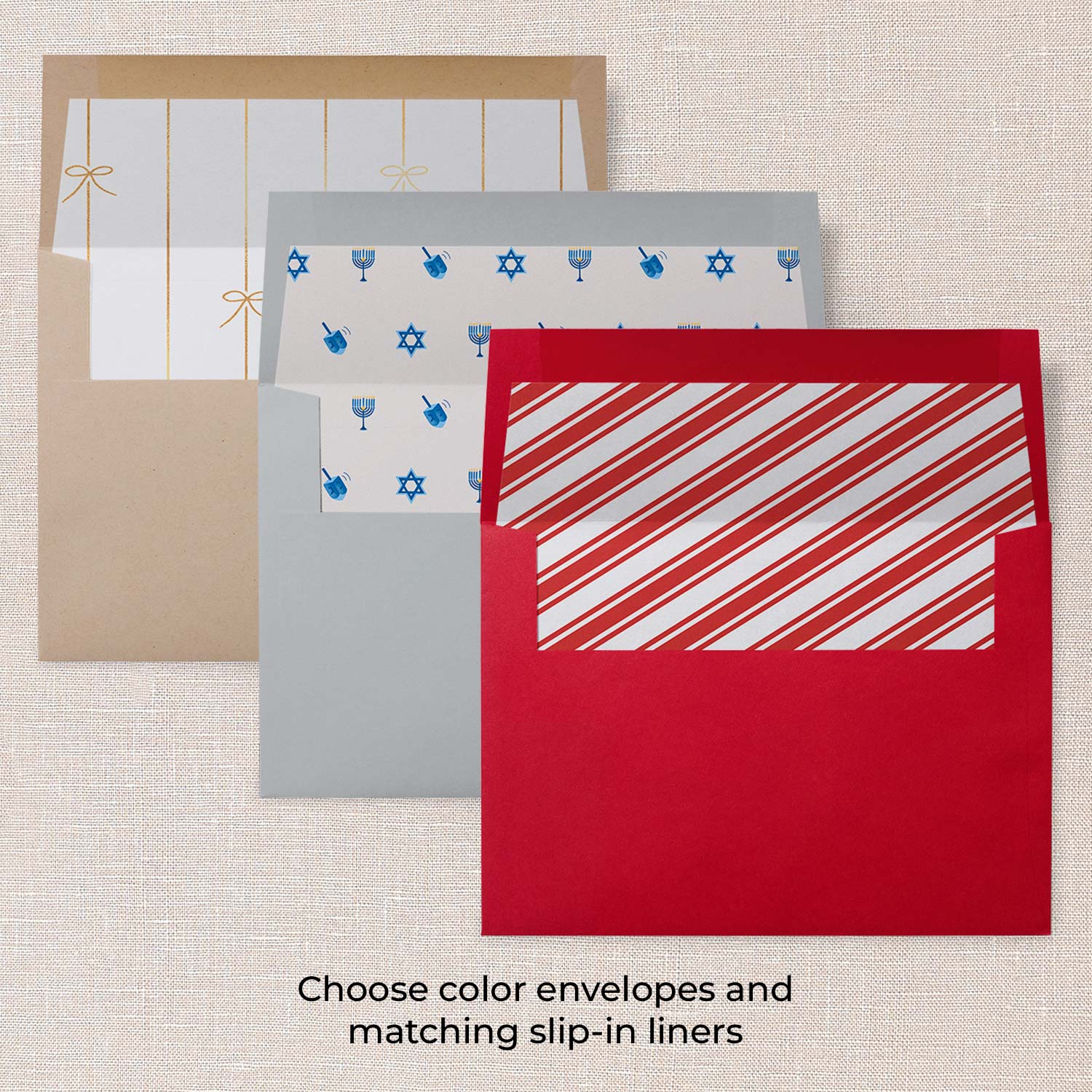 Treat Time 5x7 Beige  Christmas Card