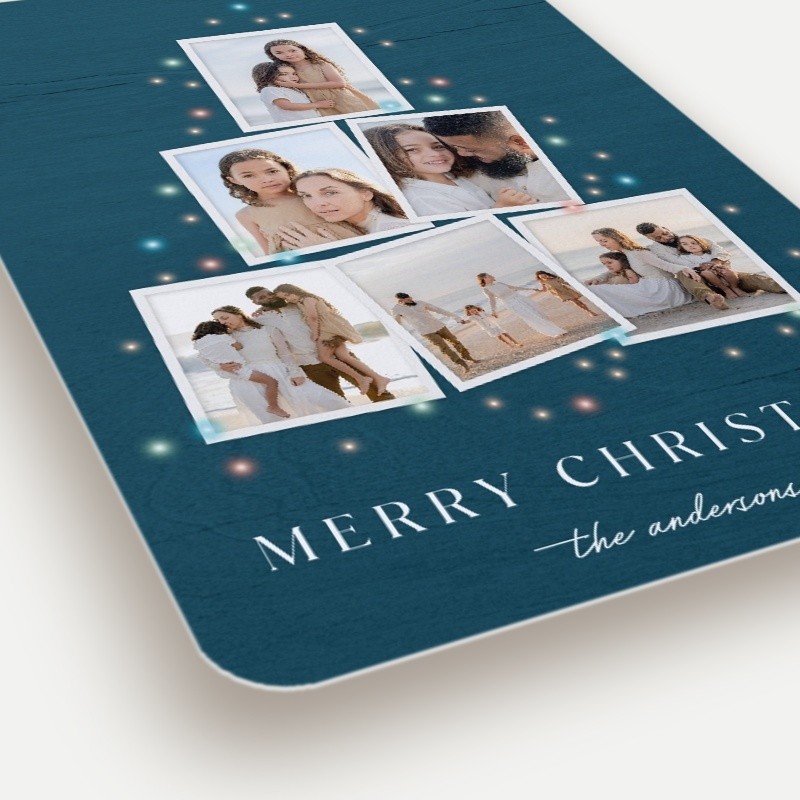 Lights Collage Holiday Card