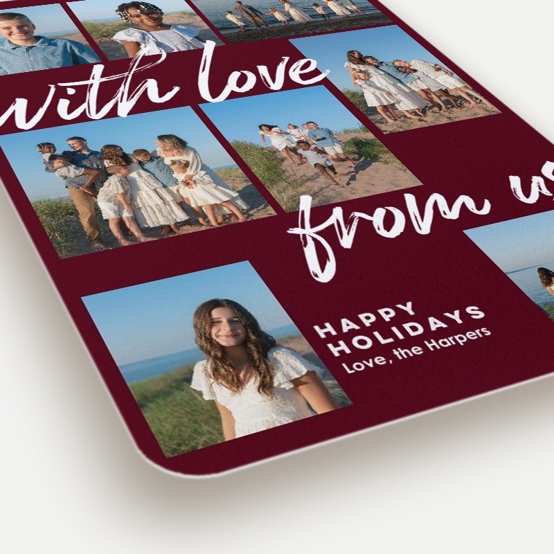 With Love Holiday Card