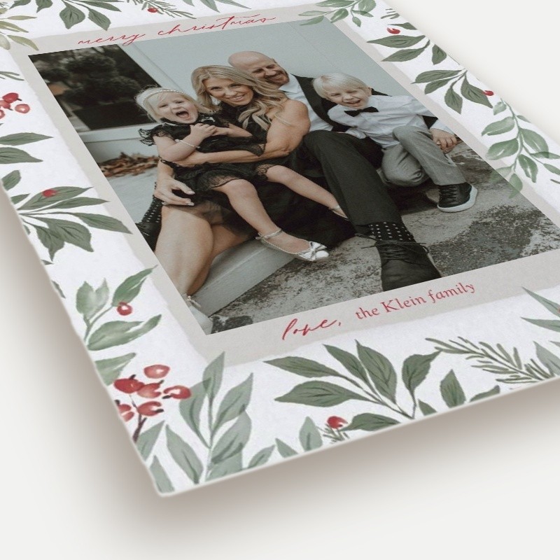 Berry Botanical Holiday Card