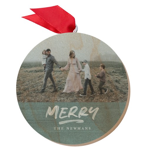 Rustic Brushed Merry