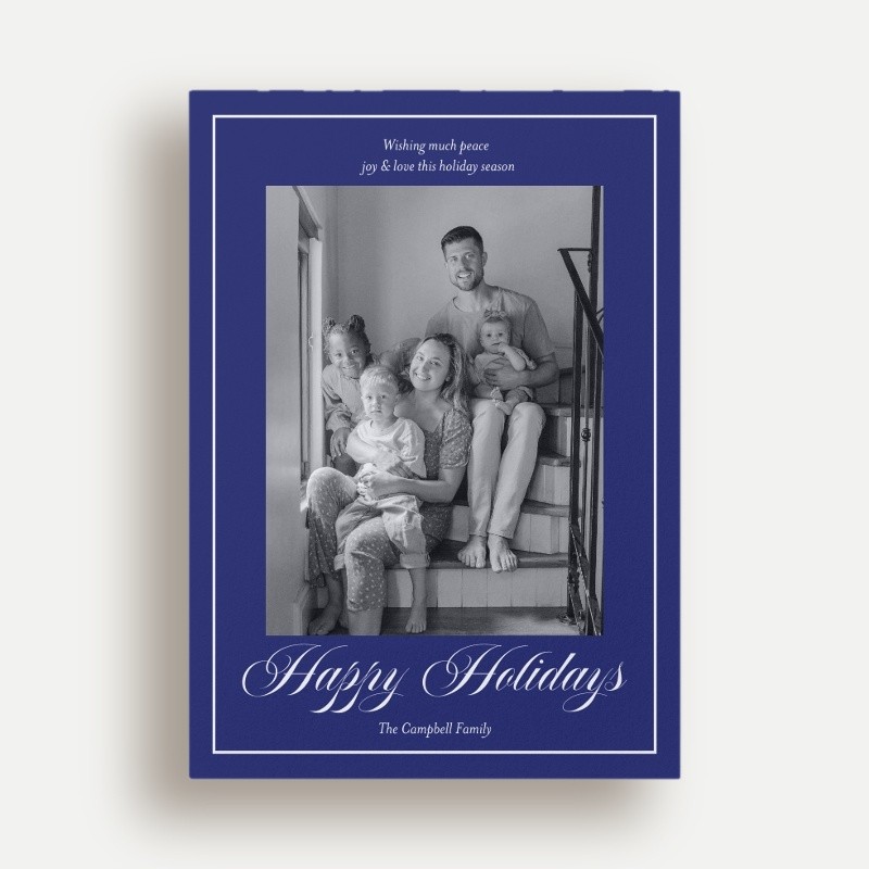Elegant Frame Holiday Card