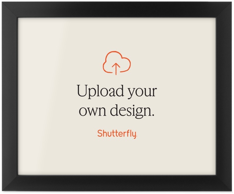 Upload Your Own Design Tabletop Framed Print Upload Your Own Design 8x10 Multicolor Tabletop Framed Print