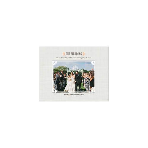 Outdoor Wedding 8x11 undefined  Premium Album