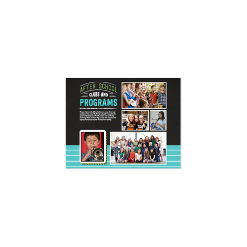 Chalkboard Yearbook 11x14 undefined  Premium Album