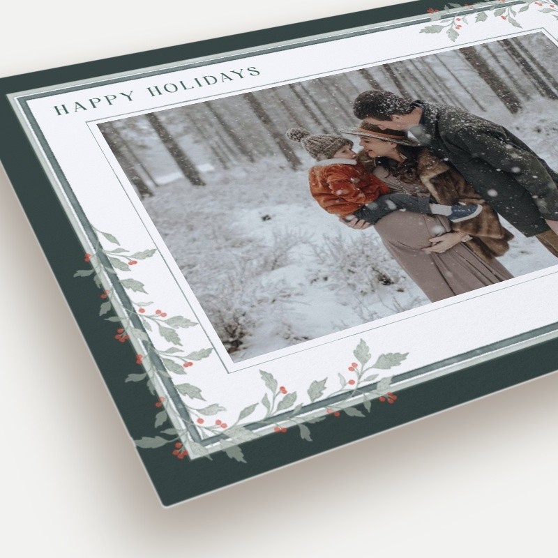 Climbing Vines Holiday Card