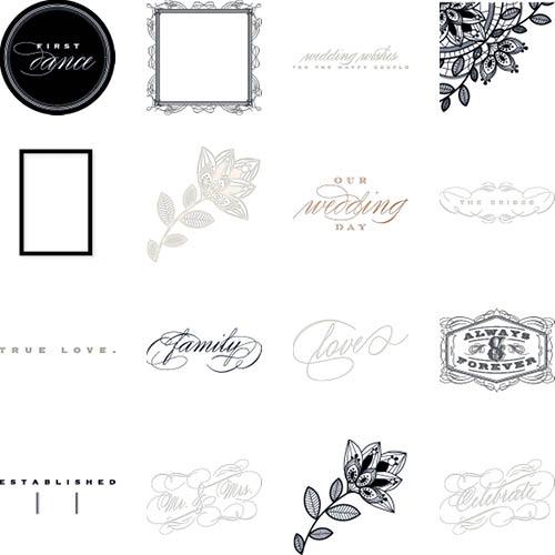 Vintage Wedding 11x14 undefined  Premium Album