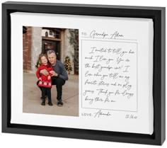 Handwritten Letter Grandpa