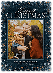 Snowflake Foil Stamped