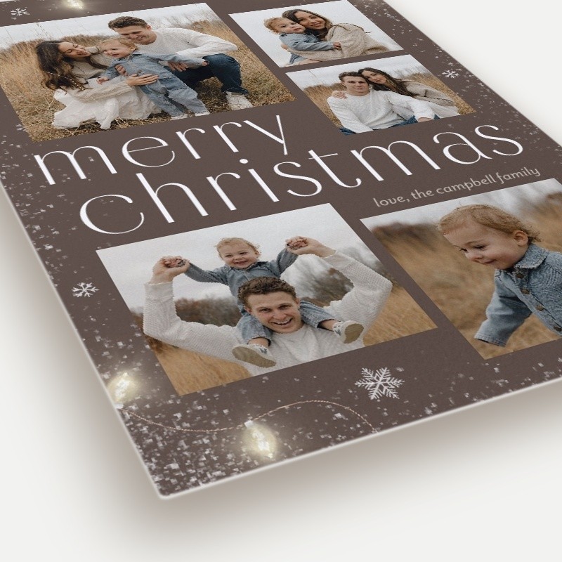 Twinkling Lights Holiday Card