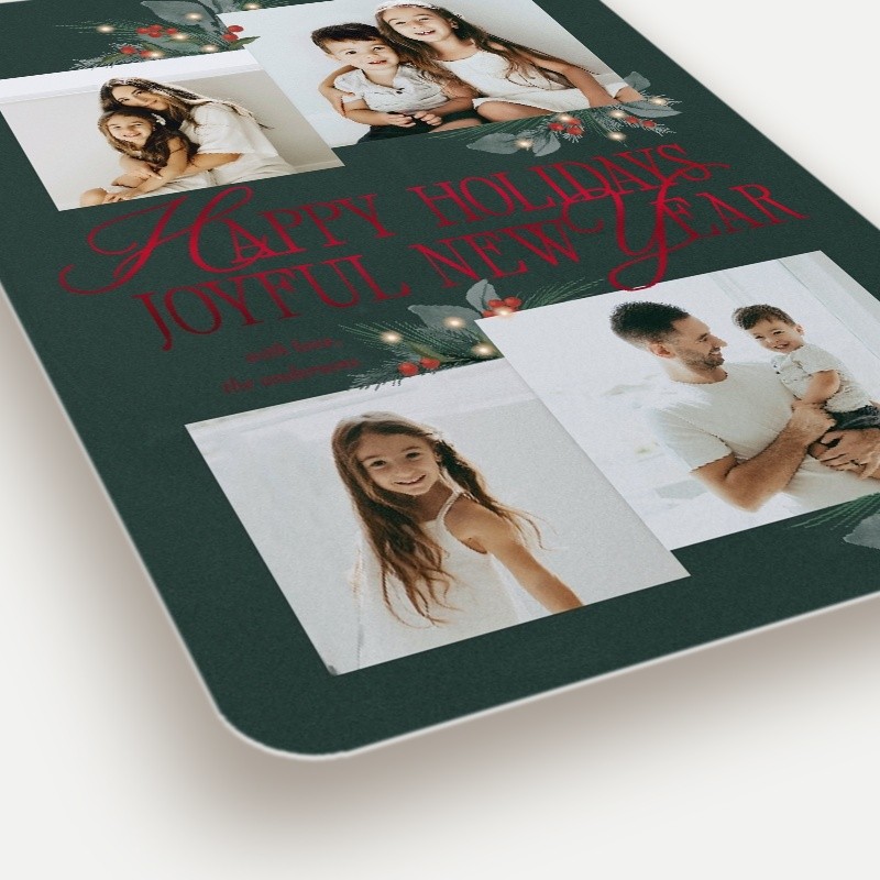 Botanical Sentiment Holiday Card