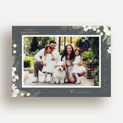 Winter Floral Frame