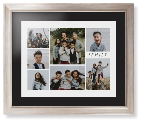 Rustic Picture Gallery Collage Of Seven