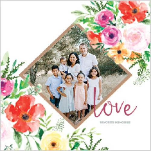 Colorful Blooms 12x12 undefined  Premium Album