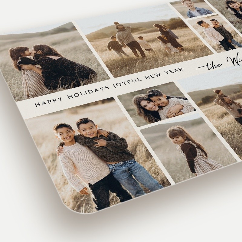 Gallery Grid Holiday Card