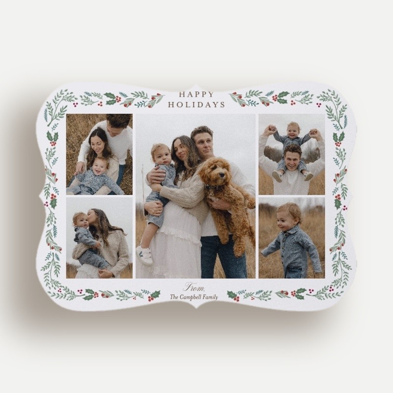 Painted Holly Frame