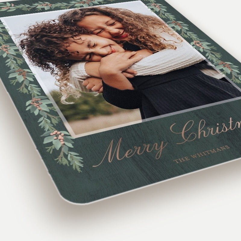 Berry Swag Holiday Card