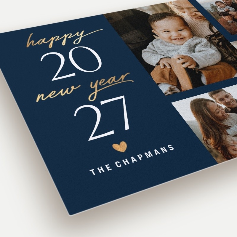 Simple Times New Year's Card