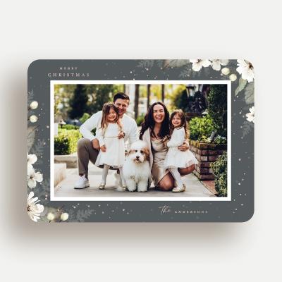 Winter Floral Frame