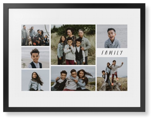 Rustic Picture Gallery Collage Of Seven