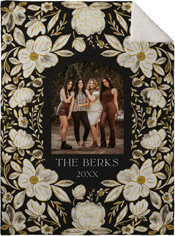 Dark Floral Frame​