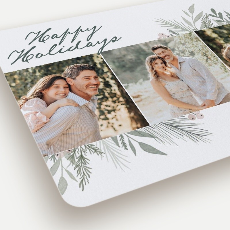 Scattered Botanicals Holiday Card