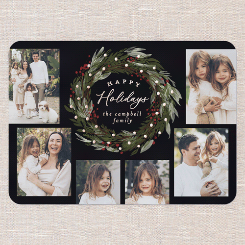 Fast Rustic Christmas Card