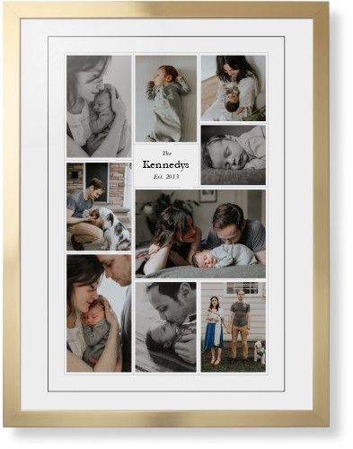 Modern Family Collage Portrait
