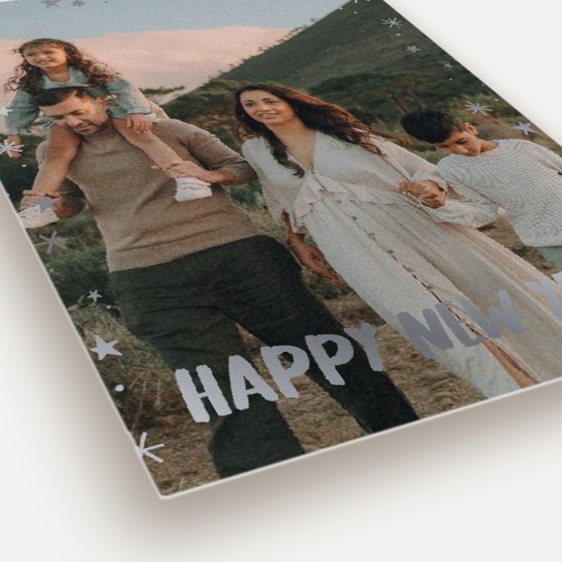 Handwritten Stars Holiday Card