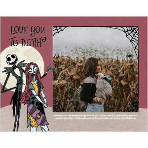 Disney Tim Burton's The Nightmare Before Christmas 8x11 undefined  Wall Calendar