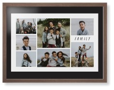 Rustic Picture Gallery Collage Of Seven