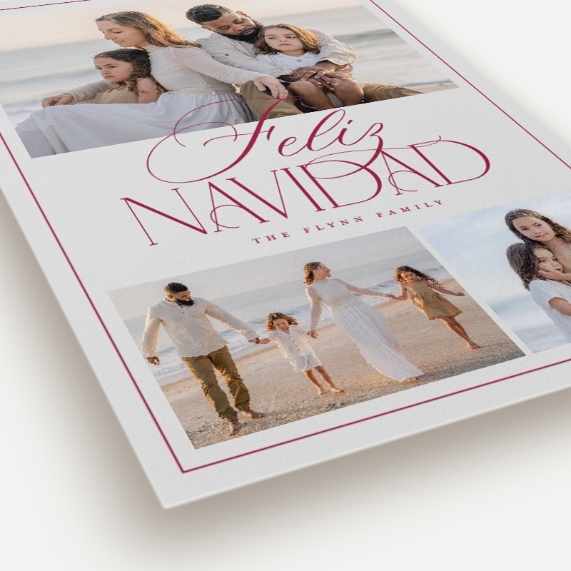 Elegant Mix Holiday Card