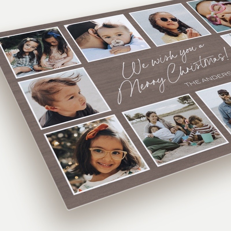 Surround Collage Holiday Card