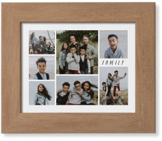 Rustic Picture Gallery Collage Of Seven