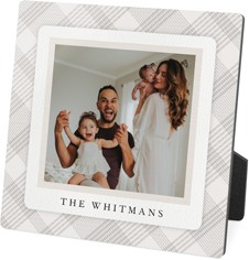 Rustic Neutral Plaid