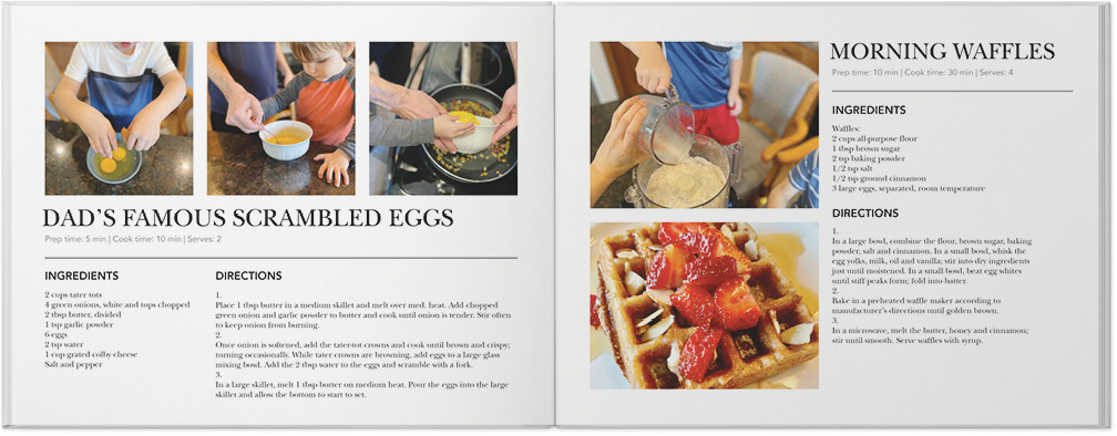 Classic Recipes 11x14 undefined  Photo Book