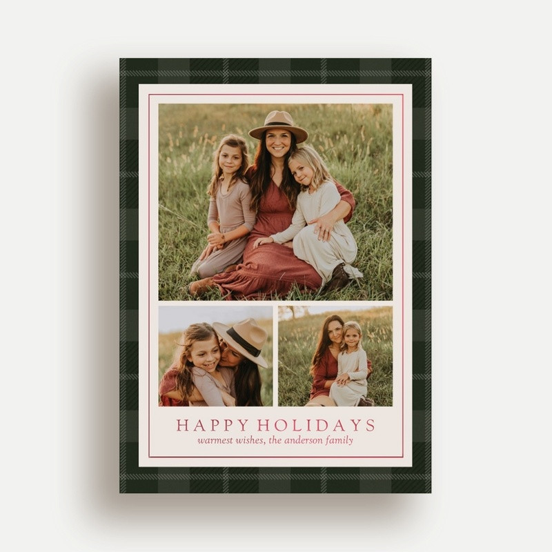 Plaid Border Wishes