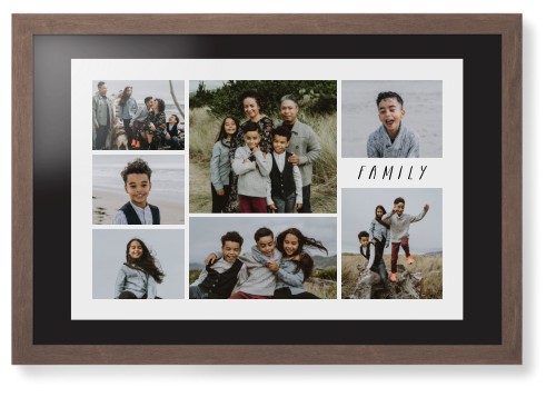 Rustic Picture Gallery Collage Of Seven