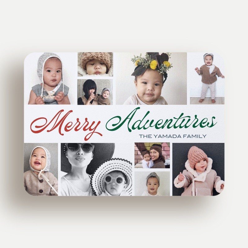 Adventure Script Holiday Card