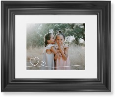 Double Heart Line Art