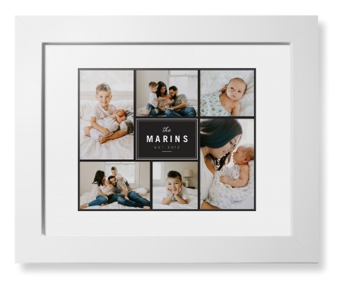 Contemporary Family Collage