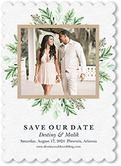 Framed With Greenery