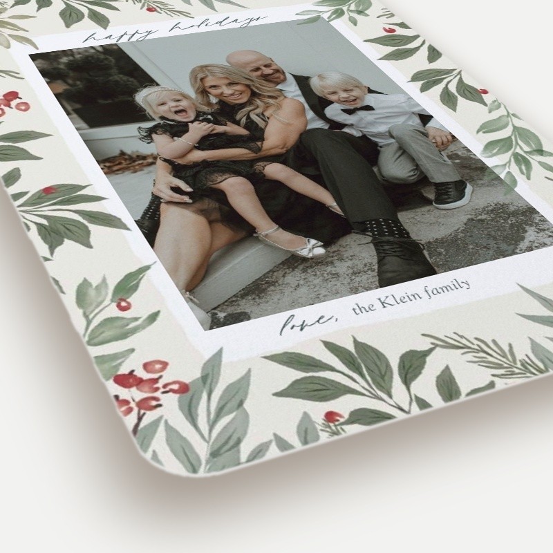 Berry Botanical Holiday Card