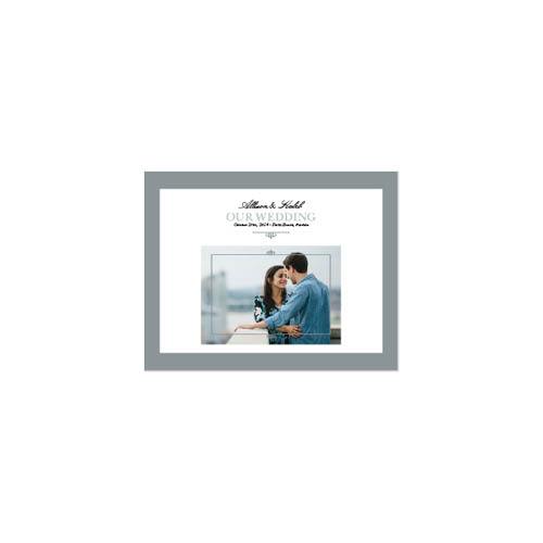 Classic Wedding Guestbook 8x11 undefined  Premium Album